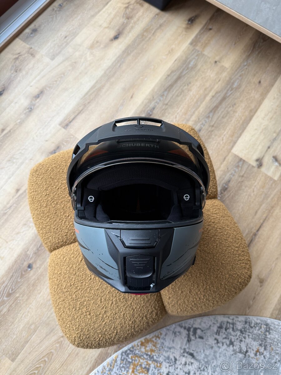 Helma Schuberth E2 Explorer Orange (M 57-58cm) - 14