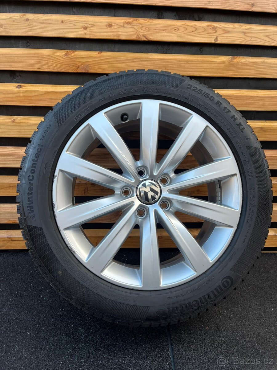 Alu originální kola VW Sharan Sydney 225/50 R17 5x112❄️ - 14