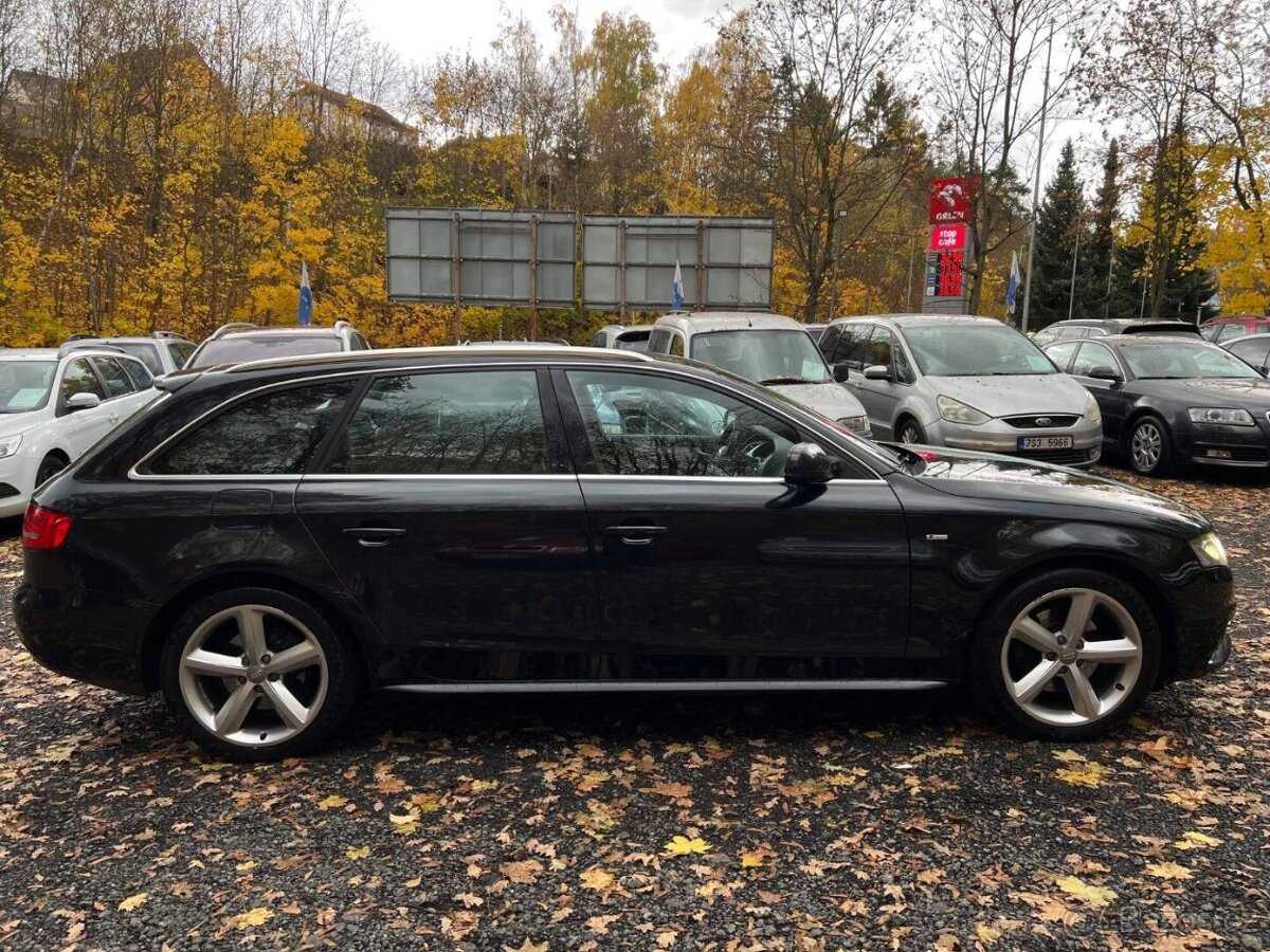 Audi A4 B8 Avant Quattro 2.0 TDI 105 kW 4x4 klima 3x S-line - 14