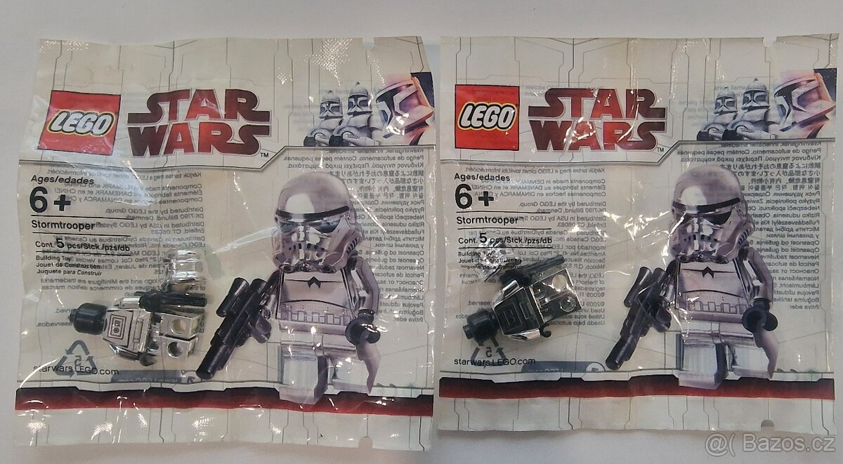 LEGO STAR WARS C3PO CHROME GOLD & POLYBAGY STAR WARS - 14