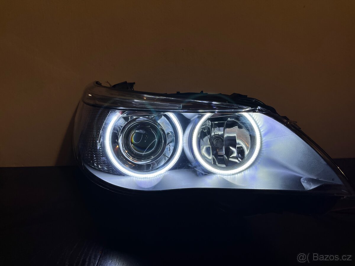 BMW E39 - renovace světel / retrofit / custom, bi-led,xenon - 14