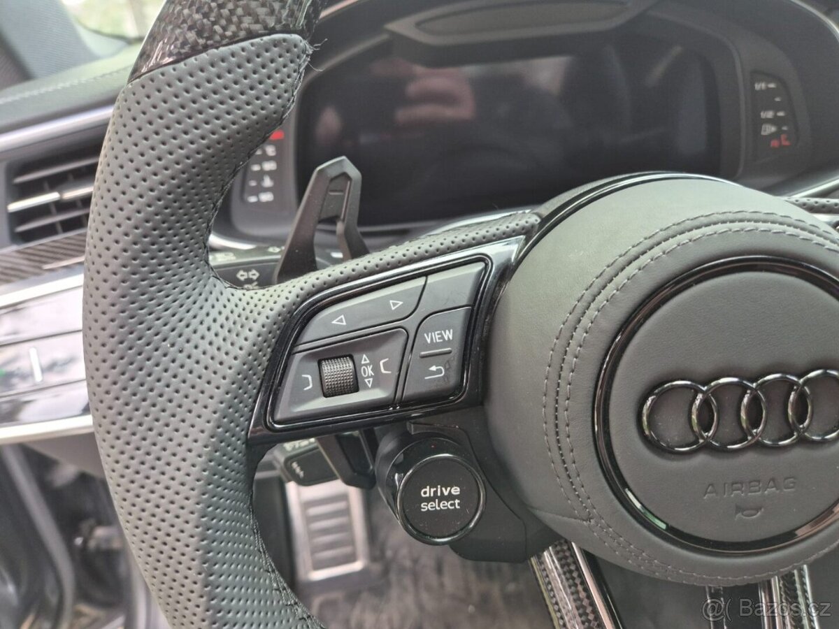 KARBONOVY VOLANT AUDI so ŠTART/STOP DRIVE SELECT - 14