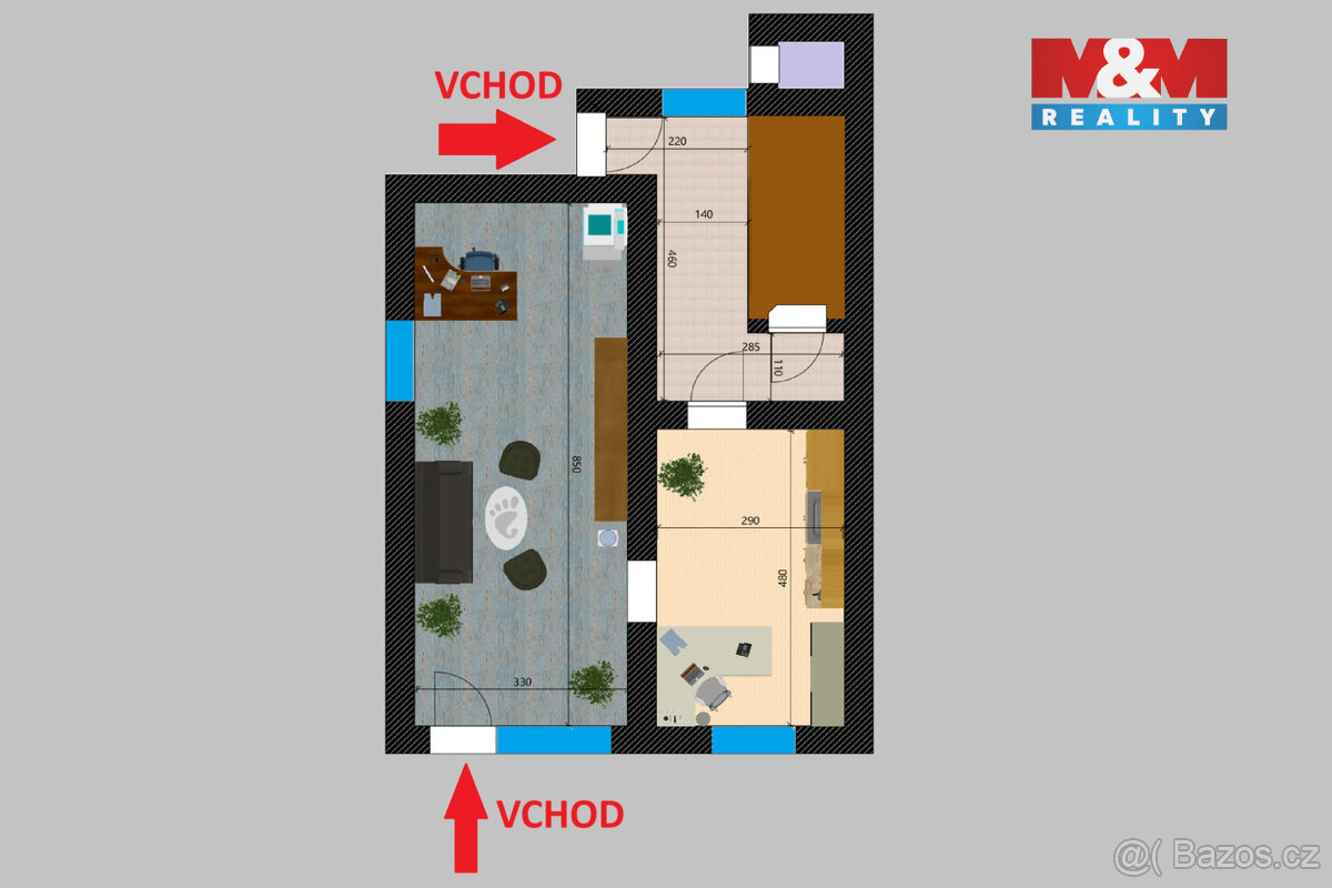 Prodej komerčního objektu, Uhlířské Janovice, ul. Komenského - 14