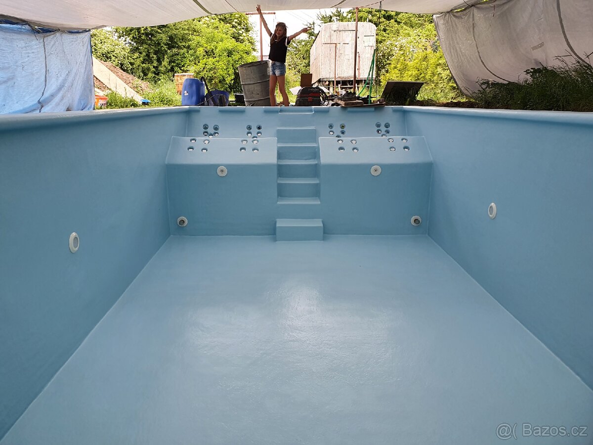 Nástřik sklolaminátu. - 14