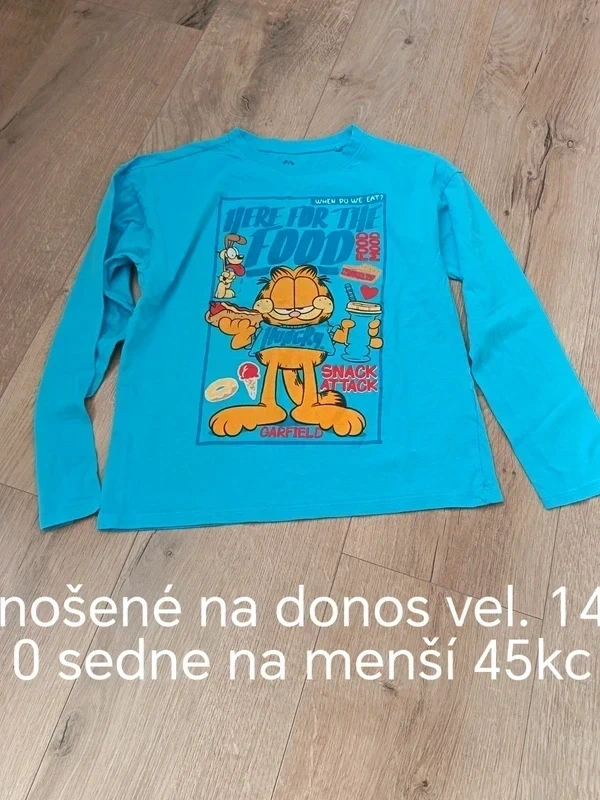 Nabízím chlapecké oblečení po synovi vel. 128/140 - 14