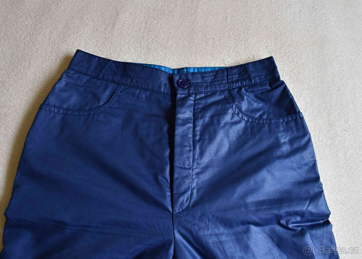 Béžové slim kalhoty Benetton a zateplené Betty Barclay S - 14