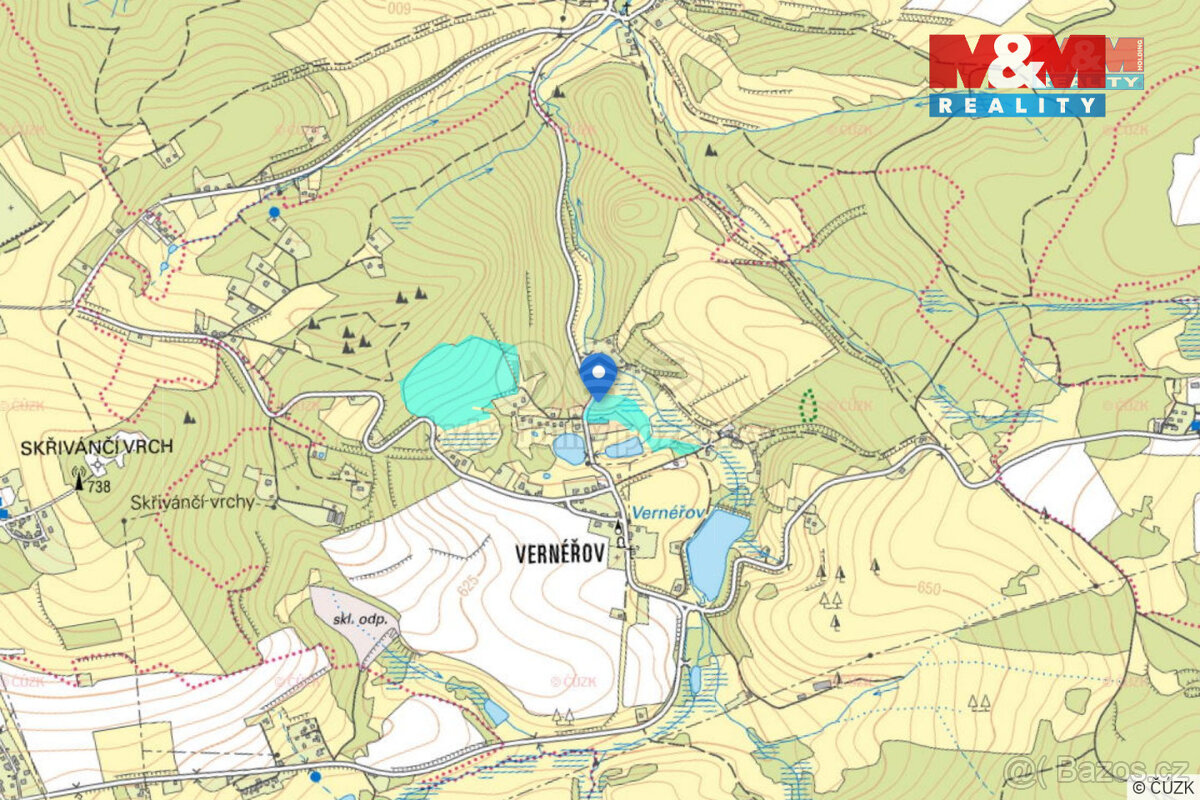 Prodej pozemky- ostatní, 82414 m², Aš-Vernéřov - 14