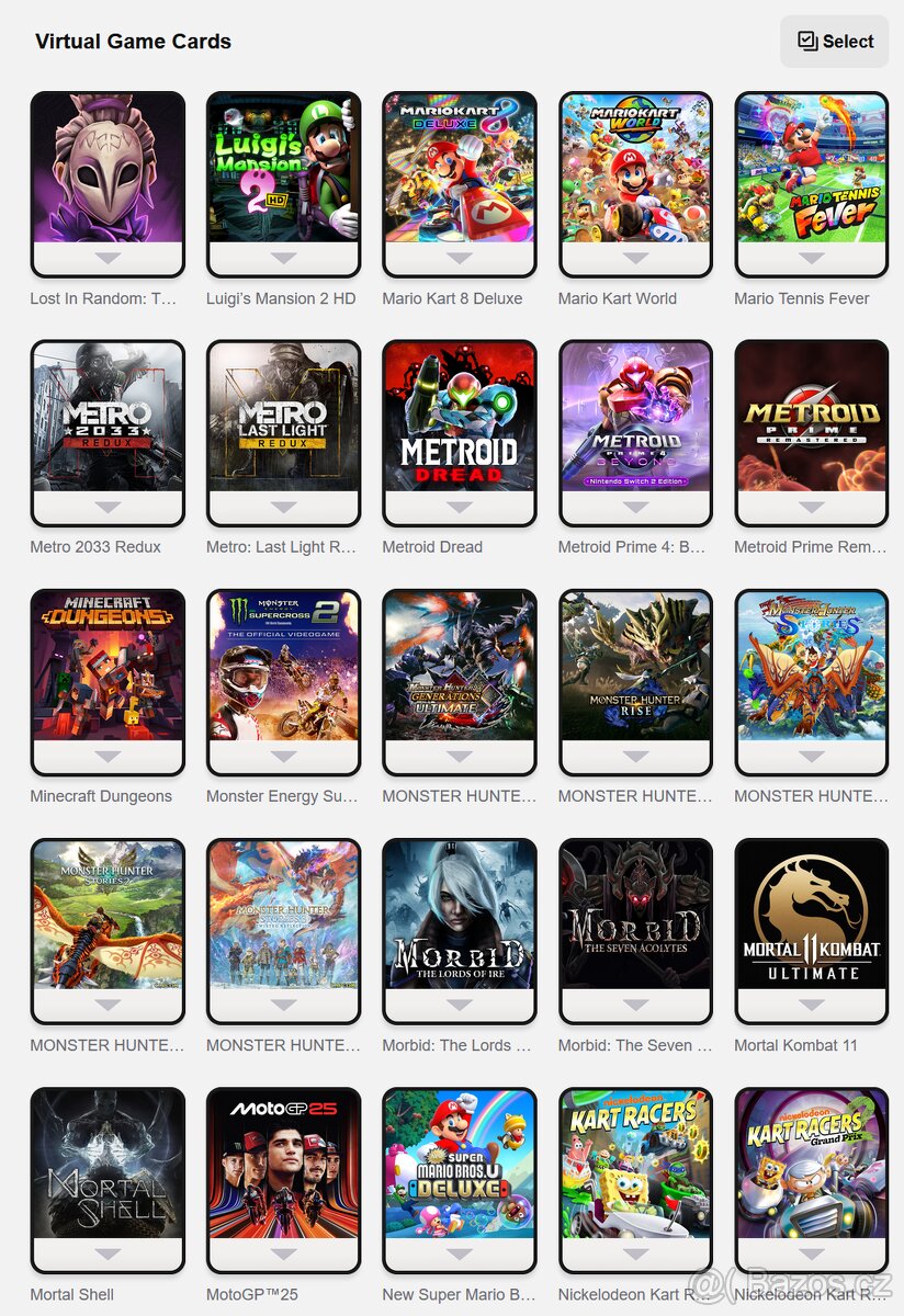 Switch 2 +1TB SD card,pojištění,účet 230 her,Amiibo,ovladače - 14