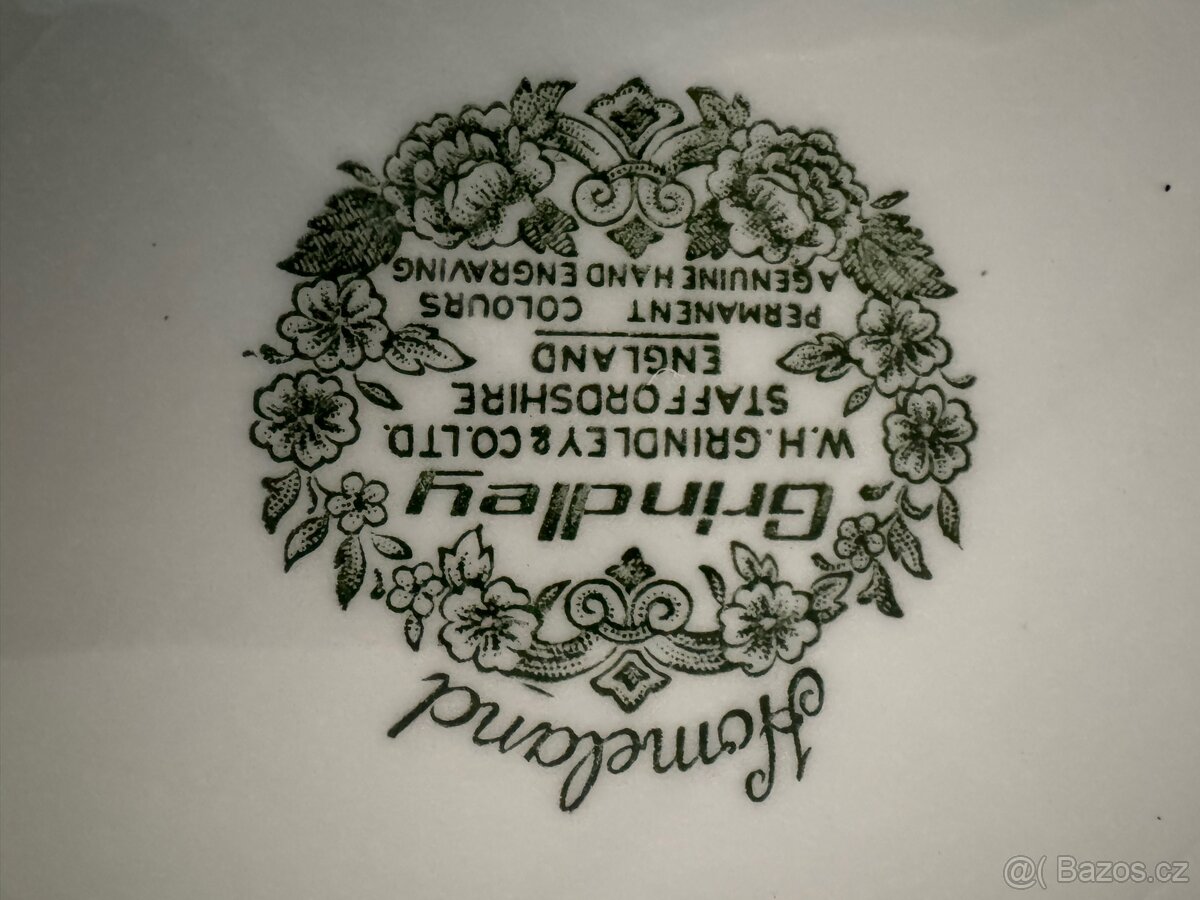 Starožitný anglický porcelán - 14