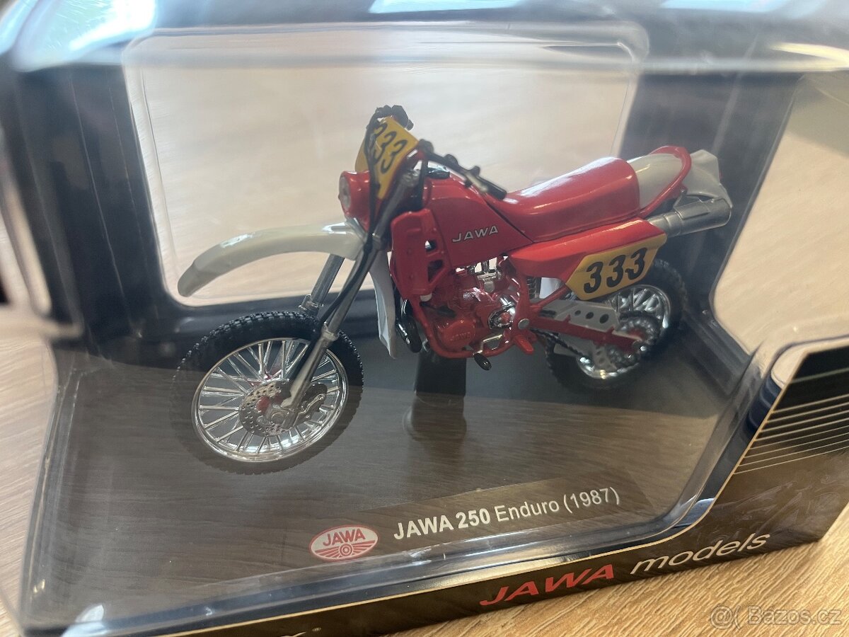 Modely motorek JAVA A ČZ 1:18 - 14