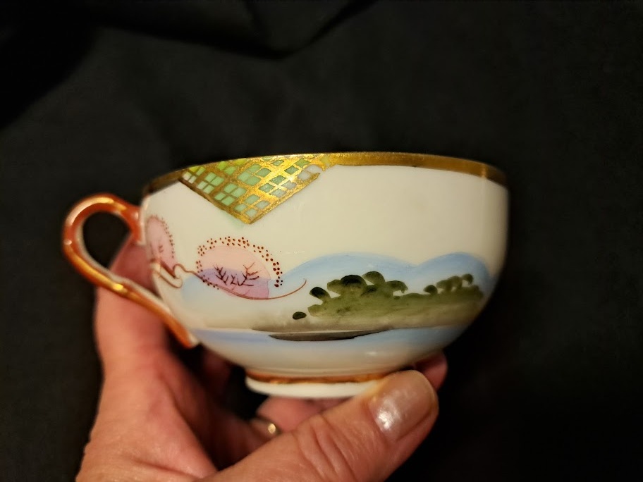 starožitné čajové soupravy - 14