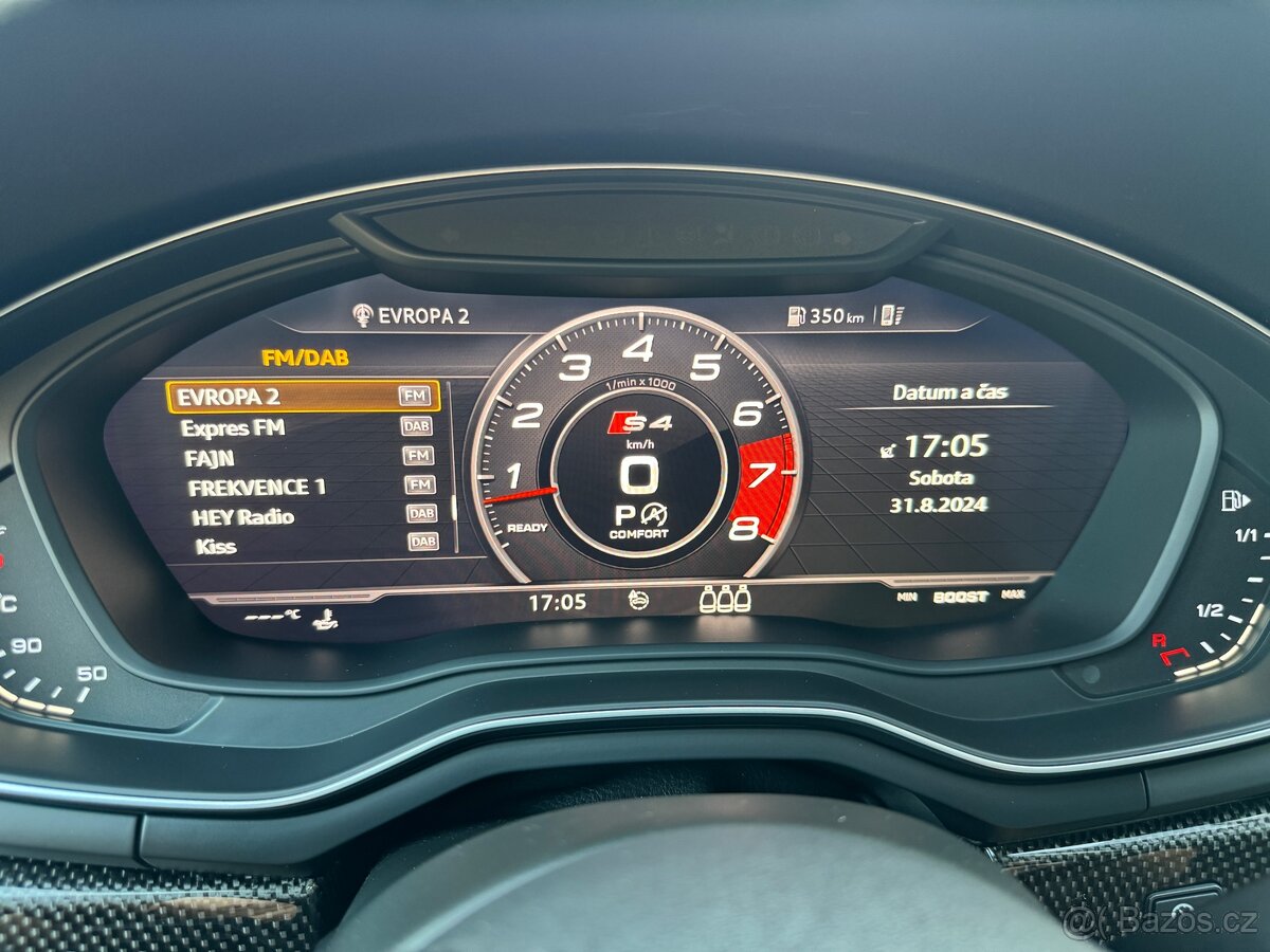 Prodám Audi S4 4x4 B9 - V6 3.0TFSI 94tis. km, TOP STAV - 14
