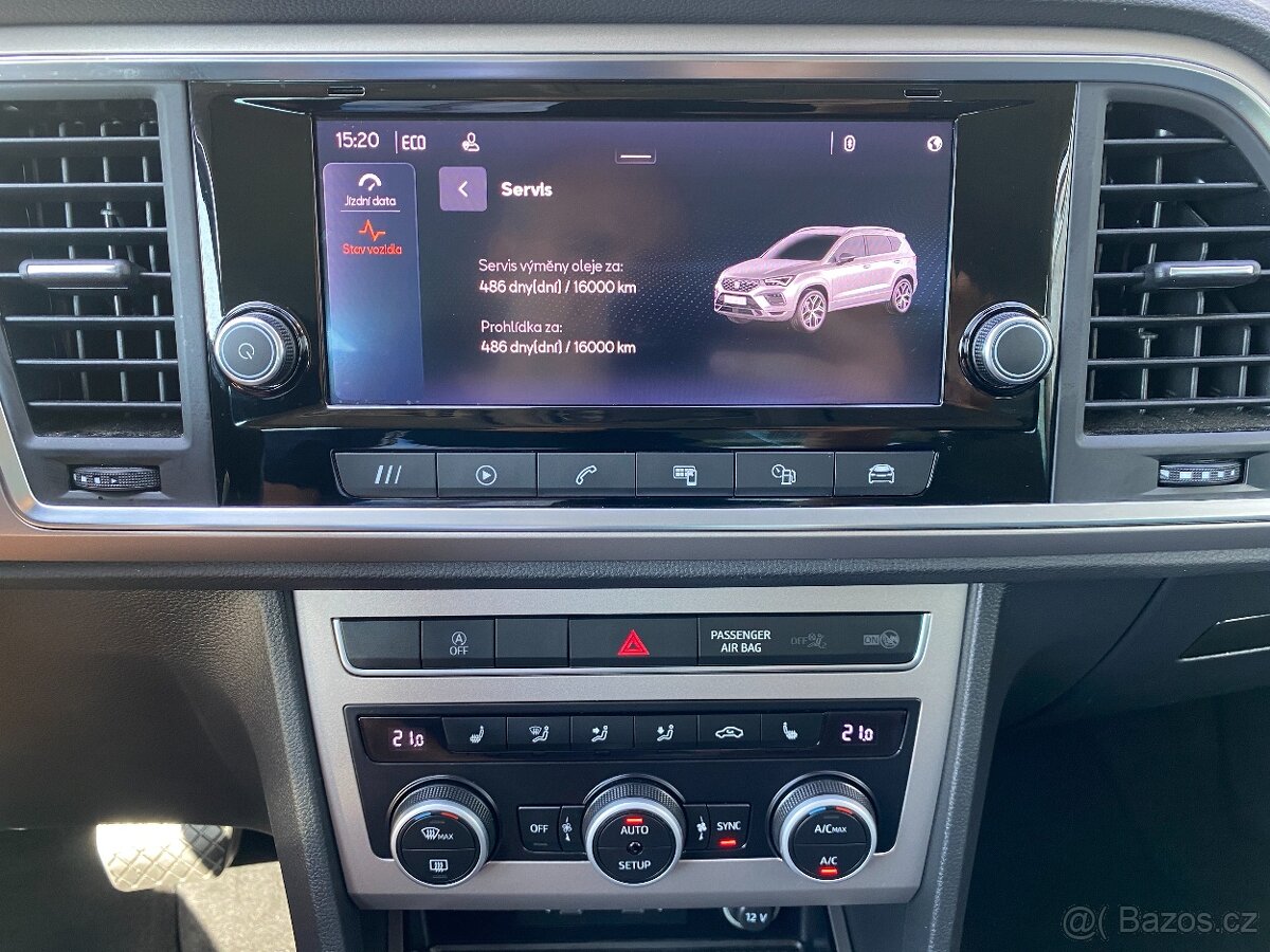 Seat Ateca, 2.0TSI 140KW- DSG - LED -1xMAJ - 14