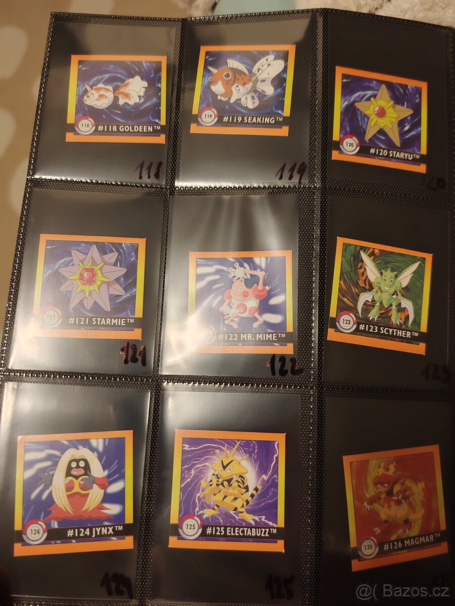 Pokémon album stickers - 14