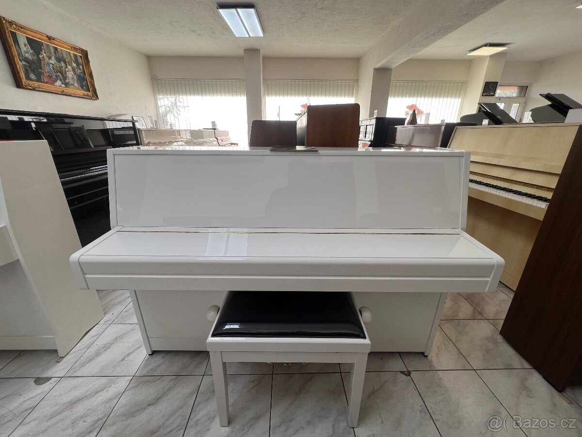 Bílé akustické pianino Yamaha se zárukou 5 let, doprava - 14