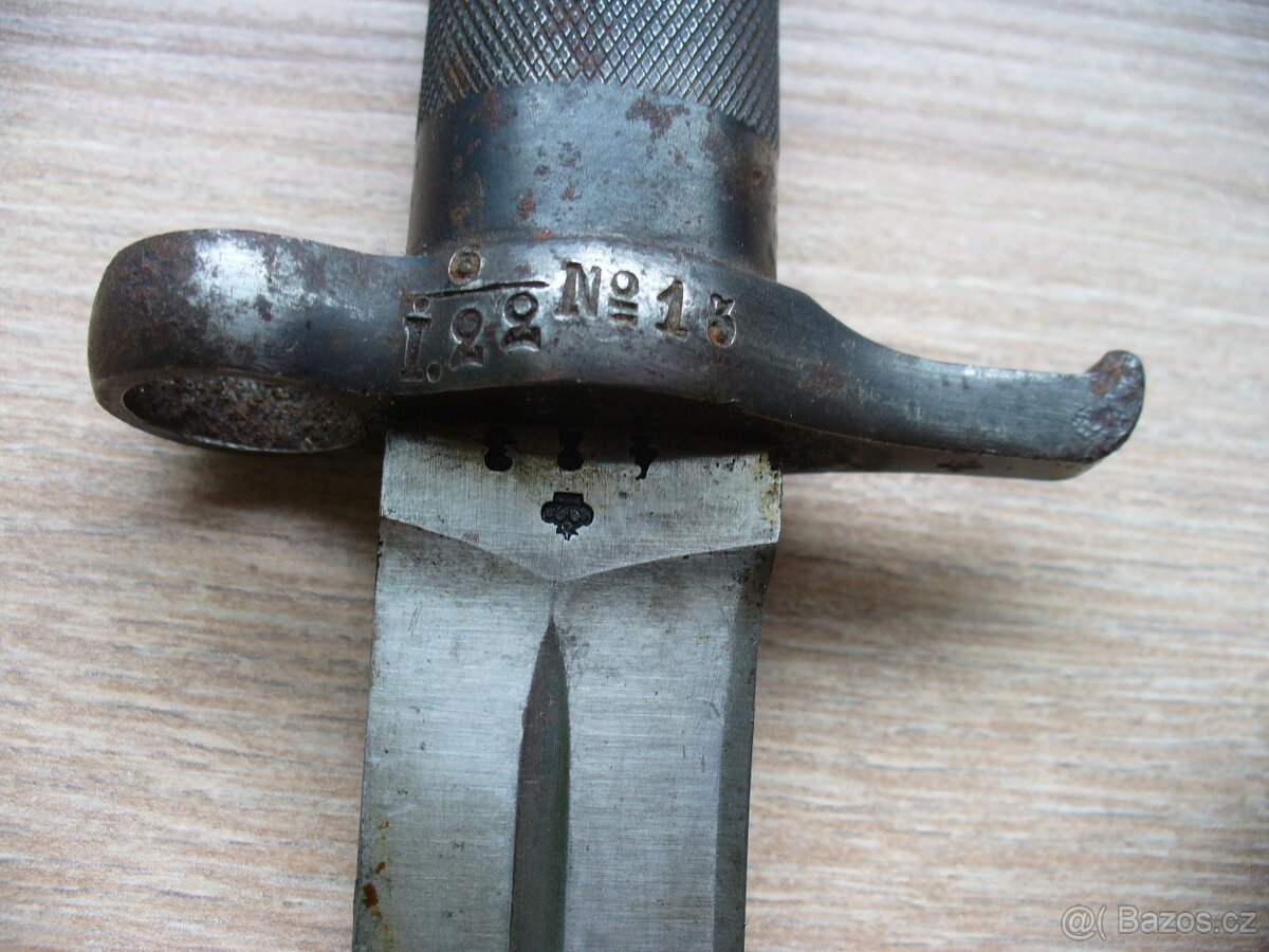 Stary-krasny svedsky bajonet-ORIGINAL. - 14
