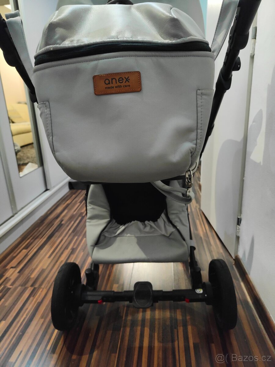 Prodáme kombinovaný kočárek Anex Cross 3v1 po jednom dítěti. - 14