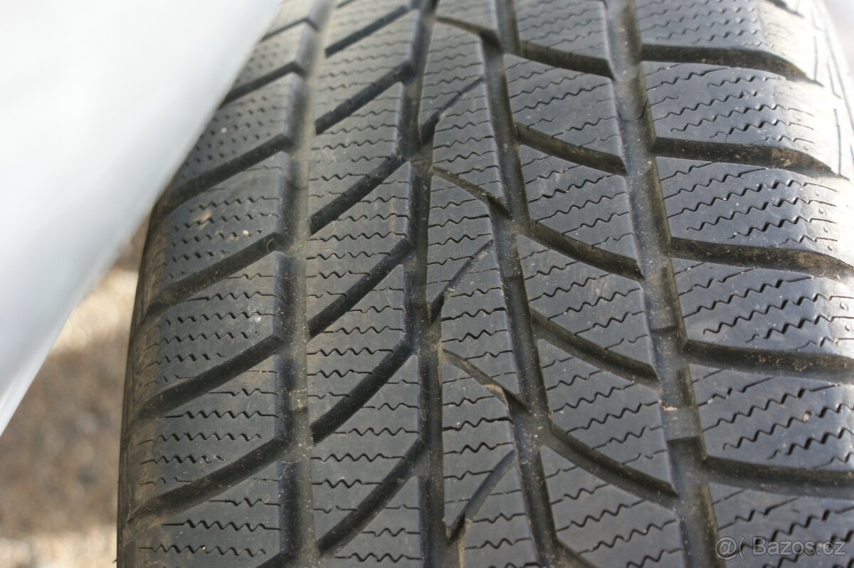 R16 Alu kola original Peugeot Ariane také Citroen zimni pneu - 14