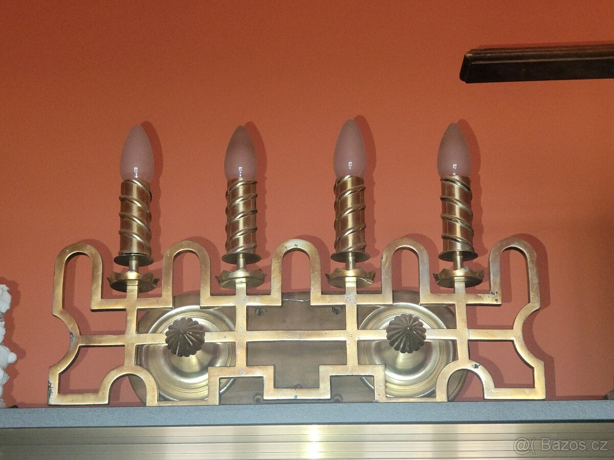 Kubismus lampy na zeď - 14