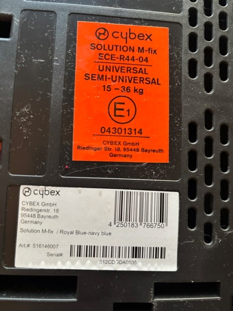 Autosedačka Cybex Solution M-Fix - 14