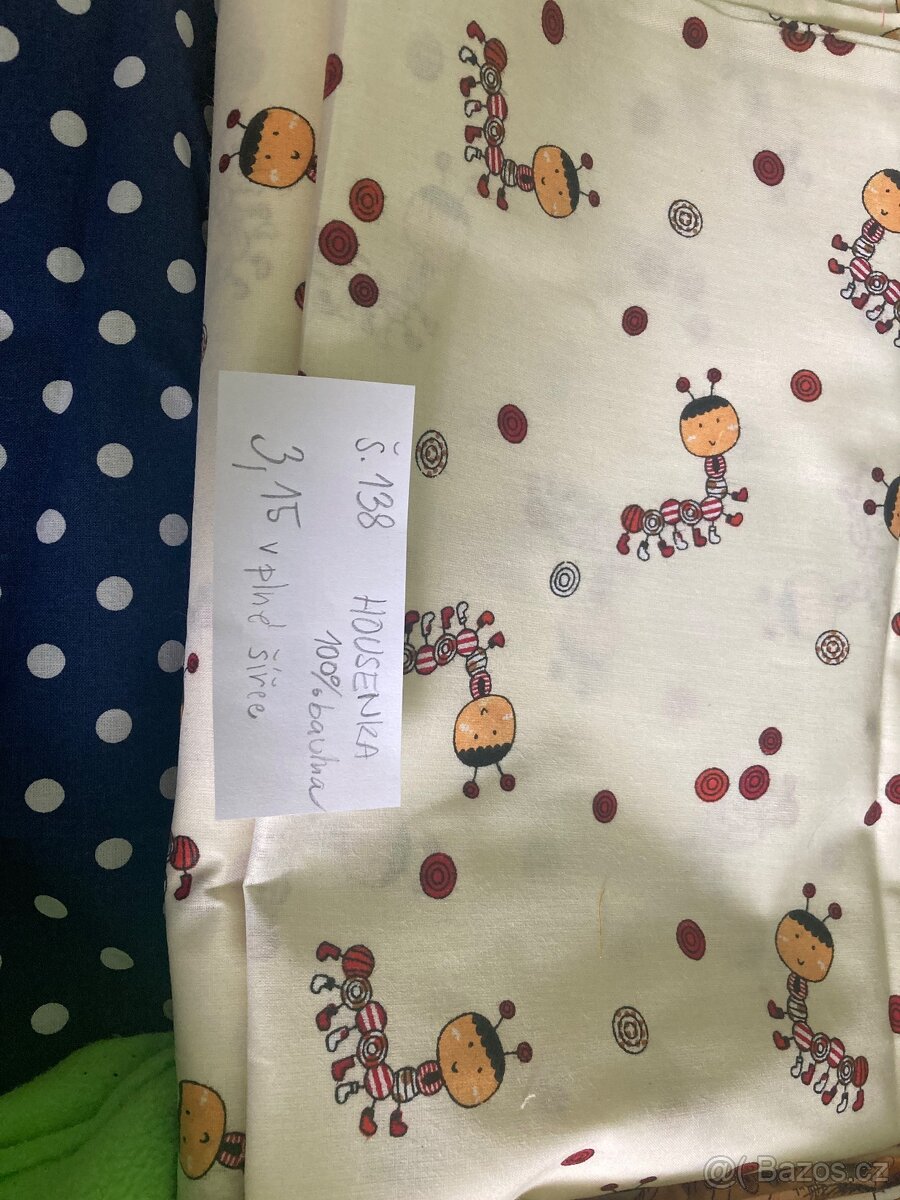 Výhodně Látky po úklidu dílny - 14