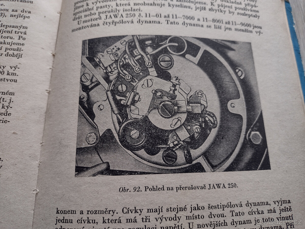 JAWA 250,350,500, POPIS, OBSLUHA, 1955 - 14