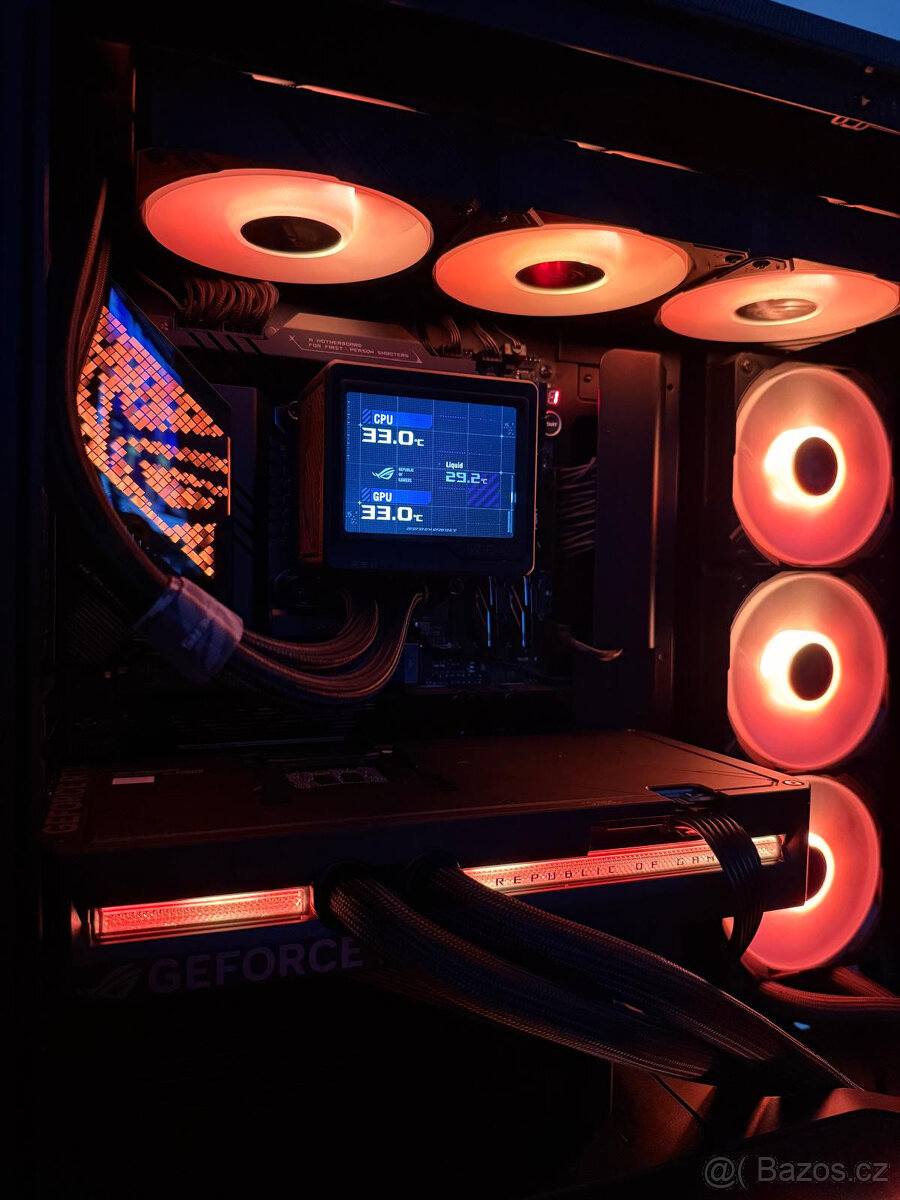 ASUS RTX 5090 LC OC, 4K OLED ASUS MONITOR - 14