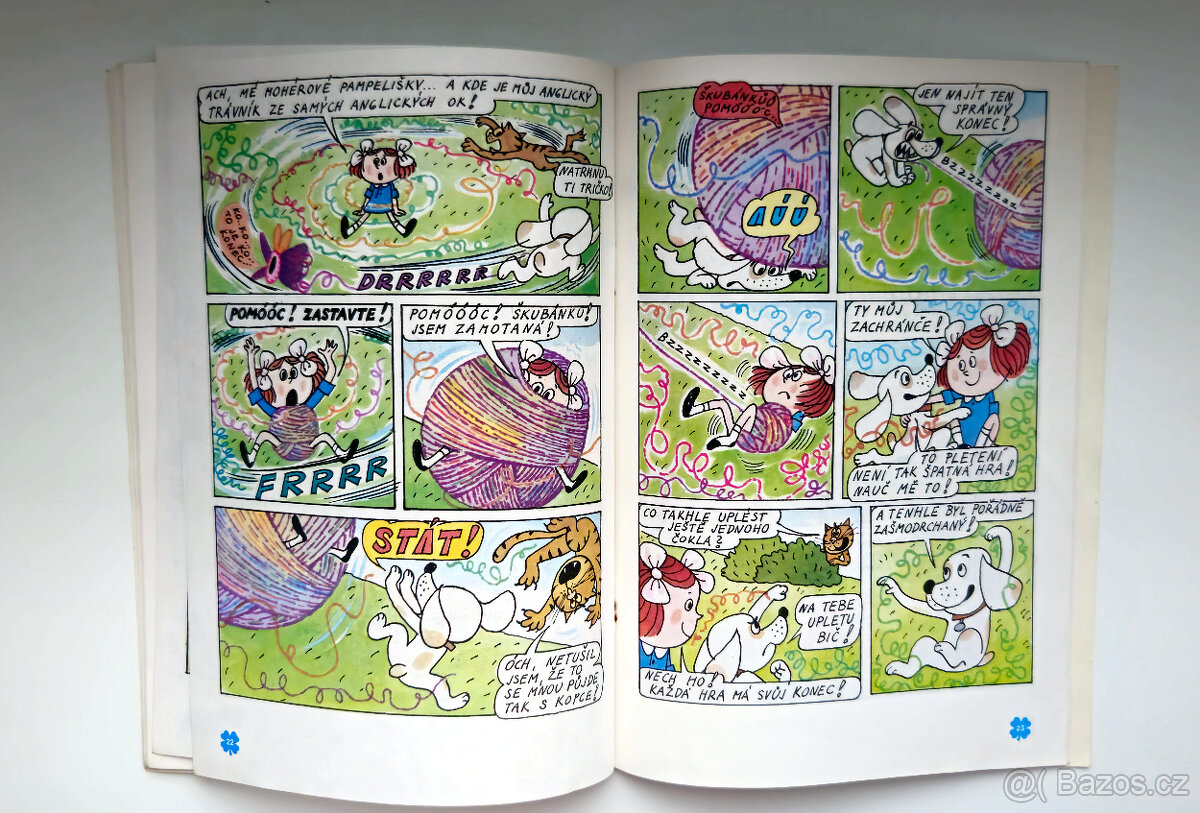 Čtyřlístek č. 130 - Ostrov delfínů - Original - NELUŠTĚNÝ - 14