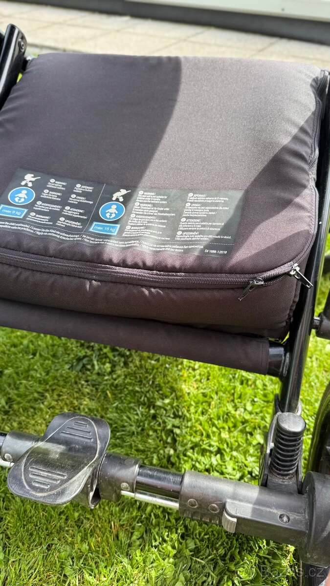 Kočárek Tutis Viva Life II 2v1 Luxury Rose - 14