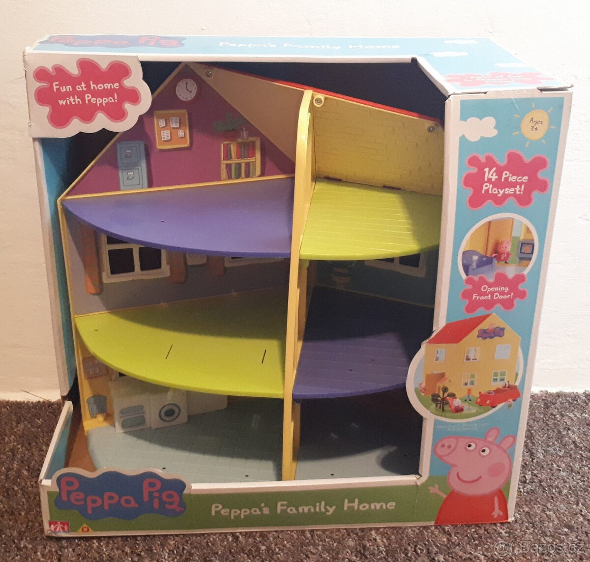 Domeček s postavičkama a příslušenstvím, Peppa pig, Prasátko - 14