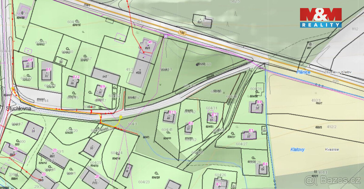 Prodej pozemku k bydlení, 1734 m², Plánice, Zbyslav - 14
