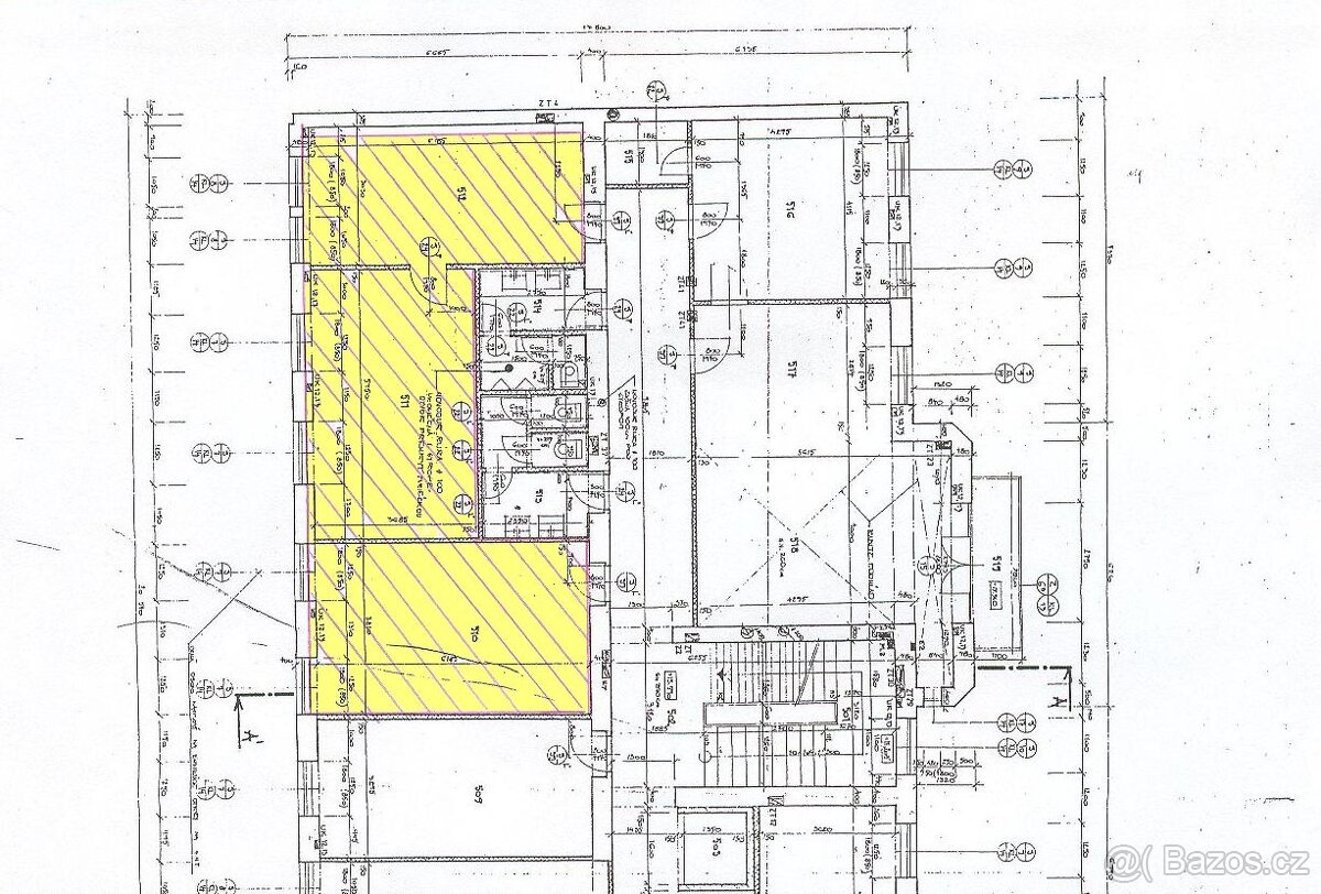 Pronájem kanceláře 69m2 v centru města - ul.Husova - 14