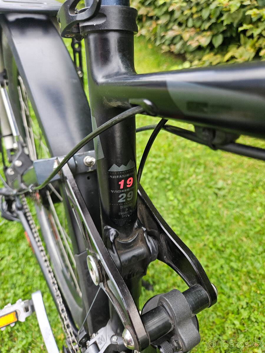 Rychlé 29" celoodpružené horské e-kolo, rám 19"+2 BATERIE - 14