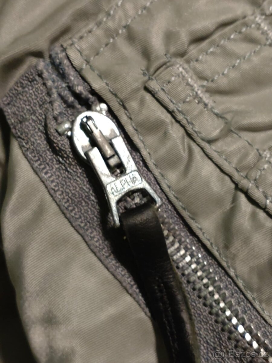 BUNDA N3B ALJAŠKA ALPHA INDUSTRIES SILVER XL - 14