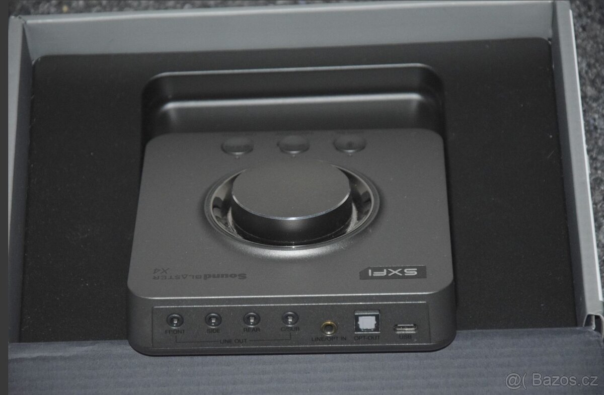 Creative Sound Blaster X4 externí Hi-res 7.1 USB DAC, nová - 14