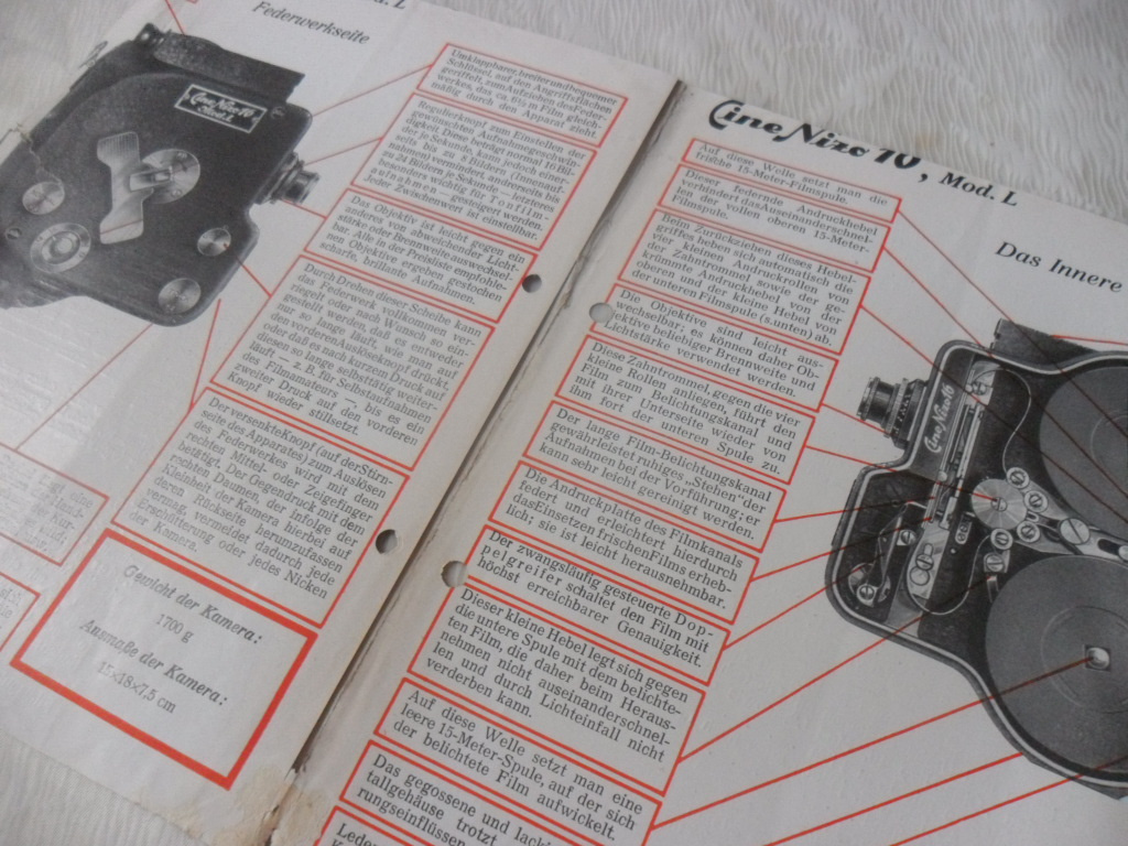 retro kamera Cine Nizo 16 - 14