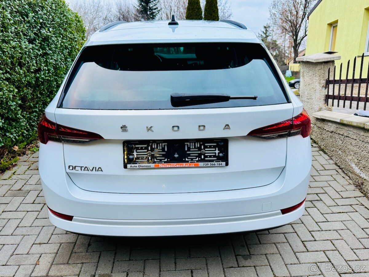 ŠKODA OCTAVIA IV combi 2,0TDi 85kW Koup.ČR,1.majitel,2021 - 14