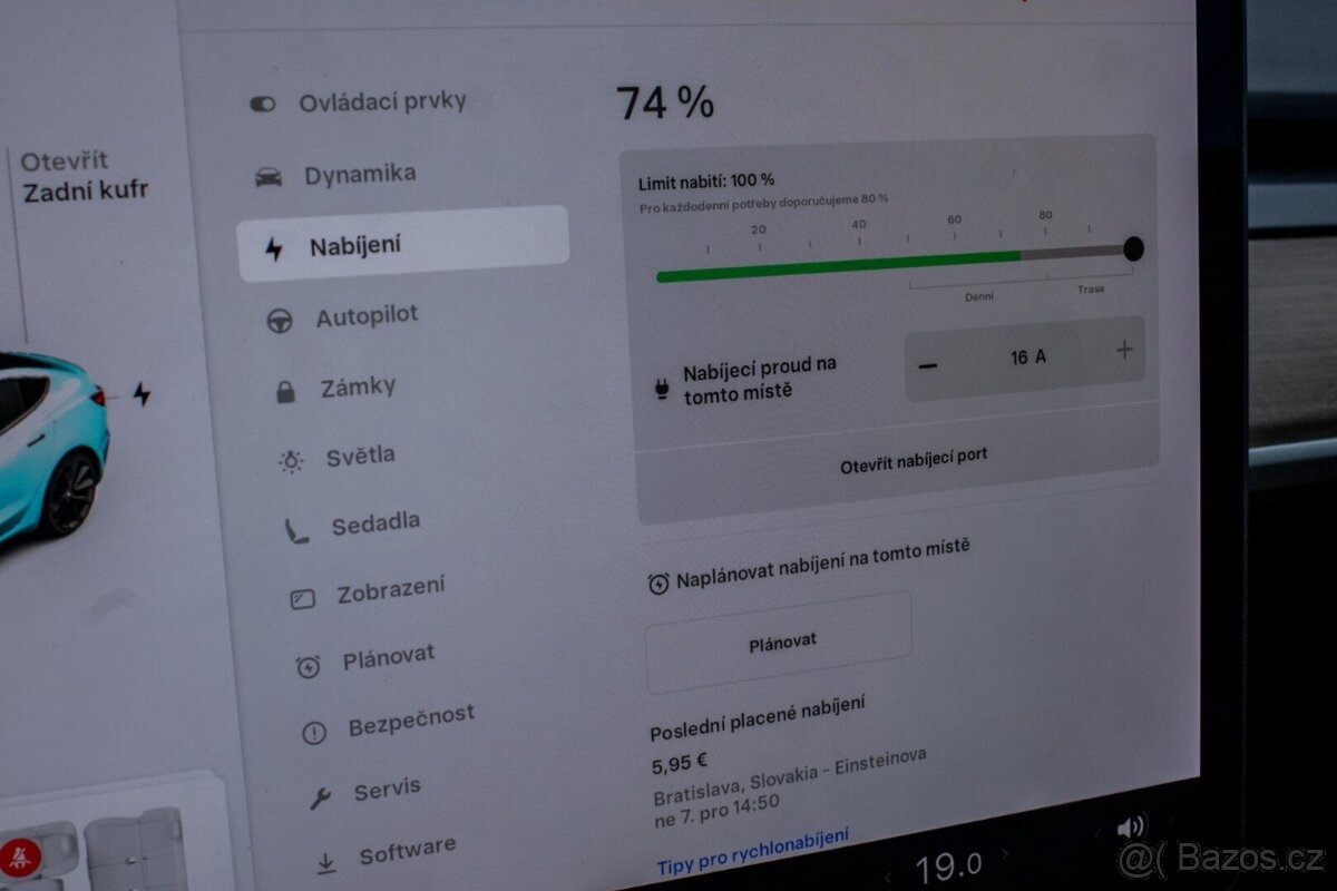 Tesla Model 3 Performance AWD 377KW / PREVERENÉ - 14