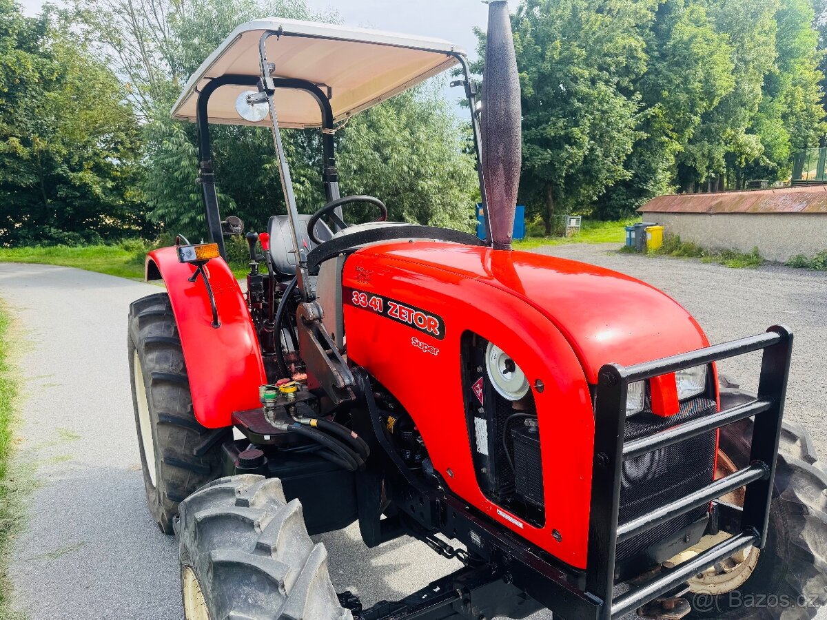 Zetor 3341 cabrio + čelní nakladač - 14
