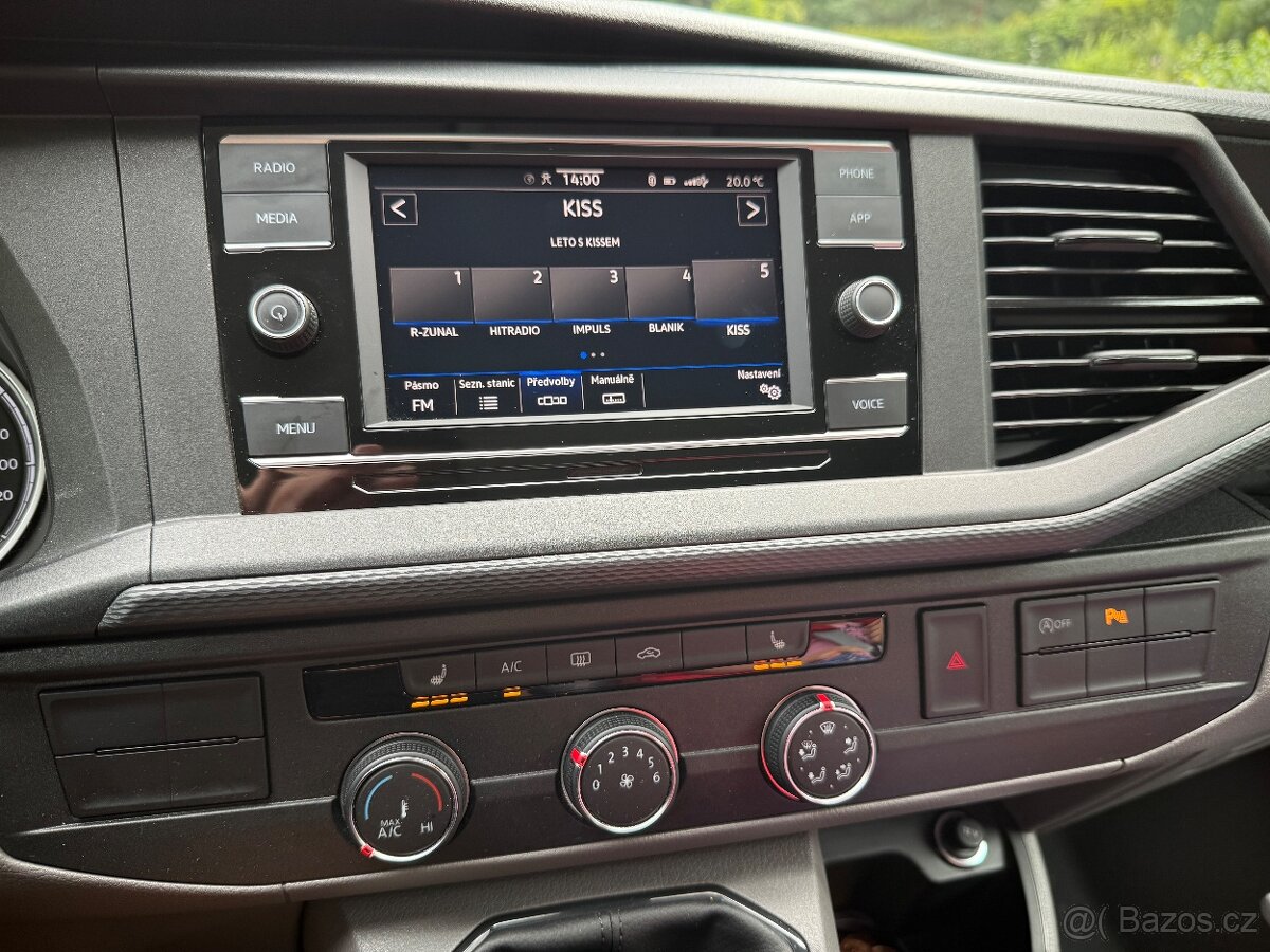 VW CARAVELLE T6.1 2.0 TDI 110kw,manuál,2020,29.000km,STAV 1A - 14