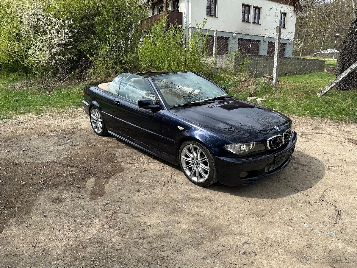 BMW 325 Ci automatická převodovka, modrá střecha - 14