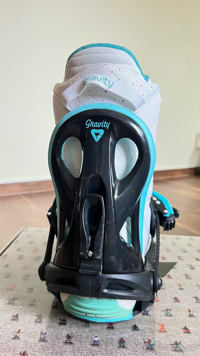 Gravity snowboardové boty+vázání - 14