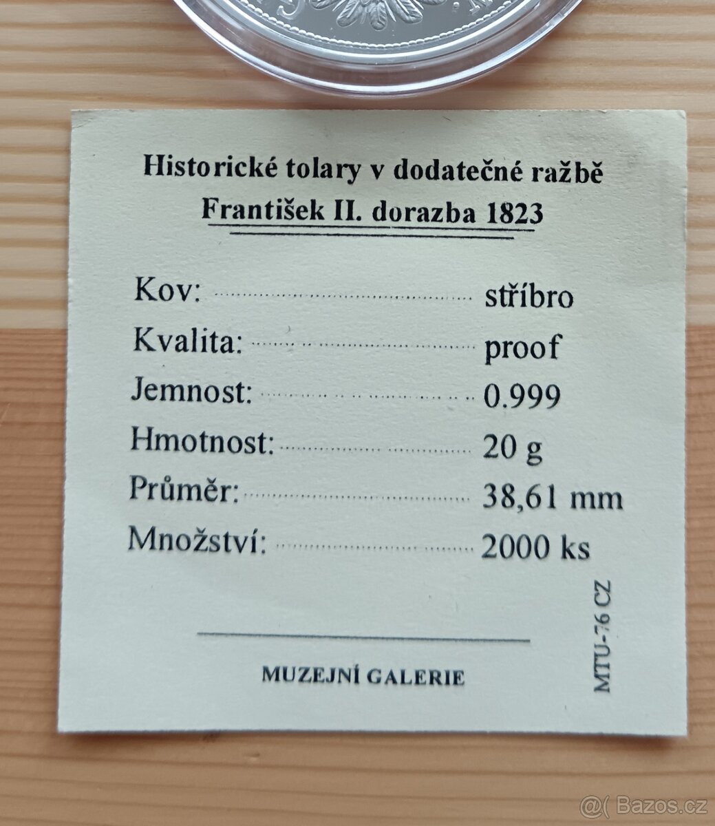 Nádherné AG investiční mince 20g 0,999 - 14