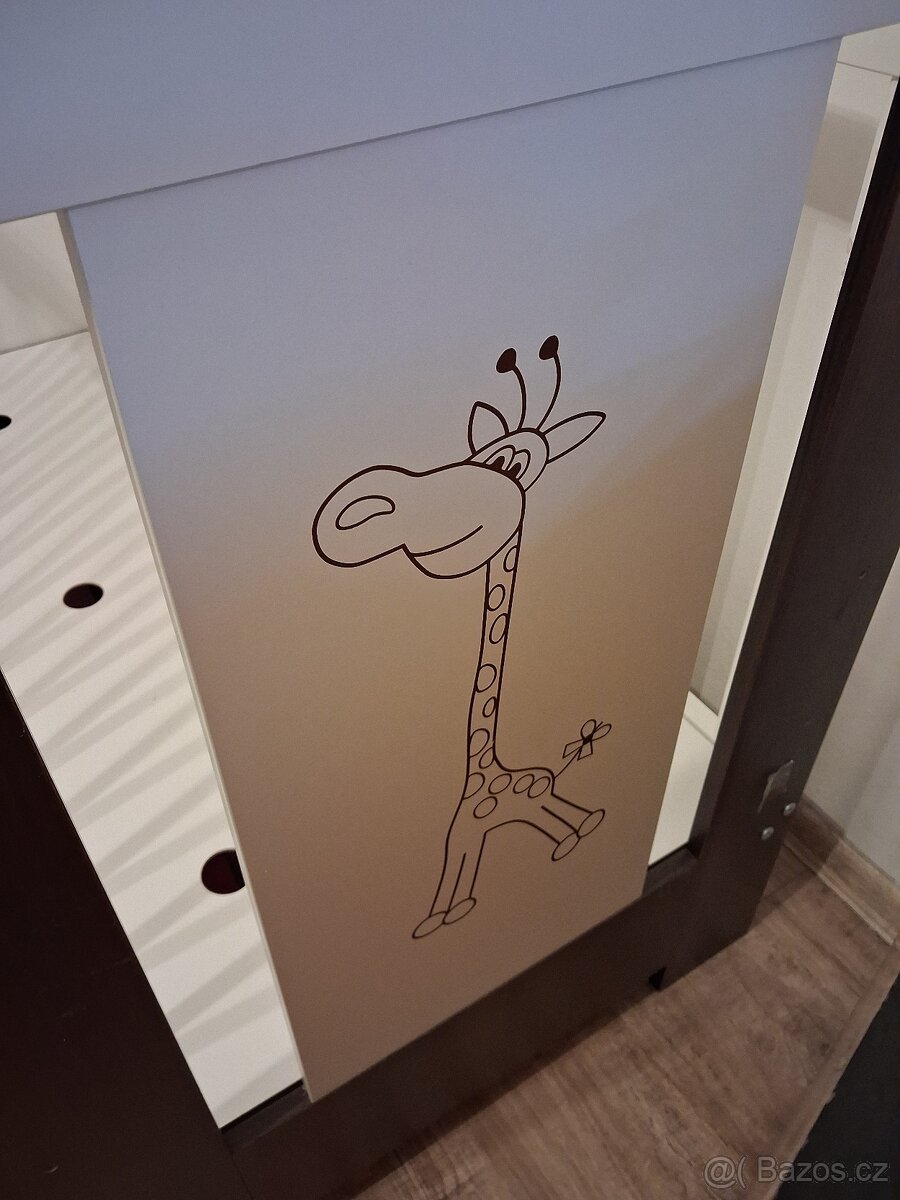 Dětská postýlka s matrací a mantinely - 14