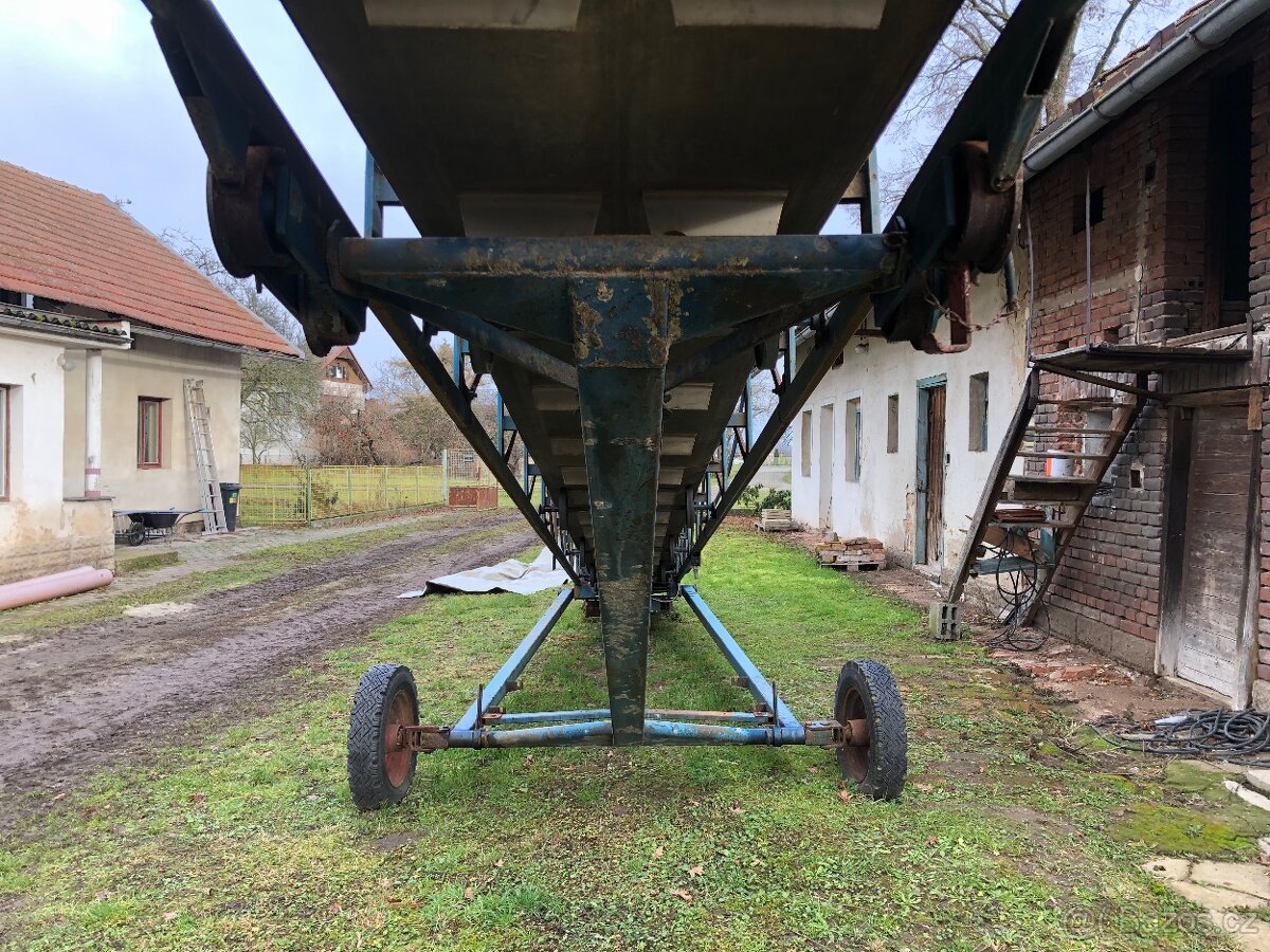 Pásový dopravník 10 m - nová elektroinstalace - 14