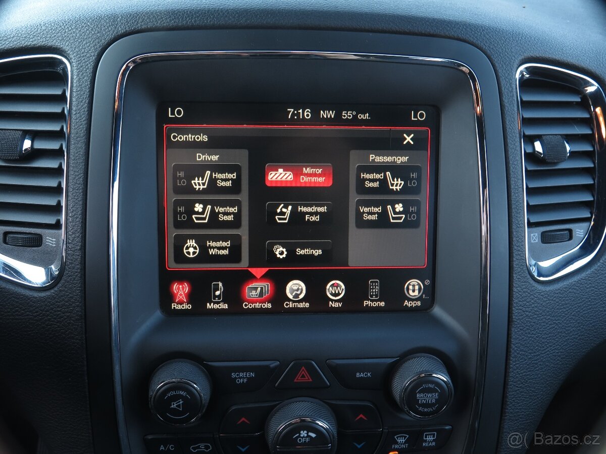 Dodge Durango, 5.7 HEMI V8 SRT vzhled - DPH - 14