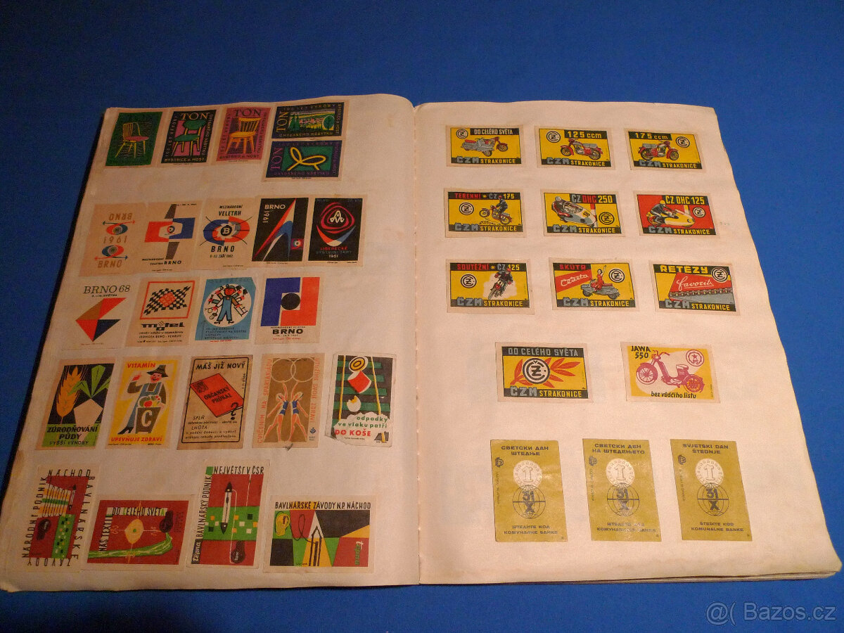Album zápalkových nálepek - 14
