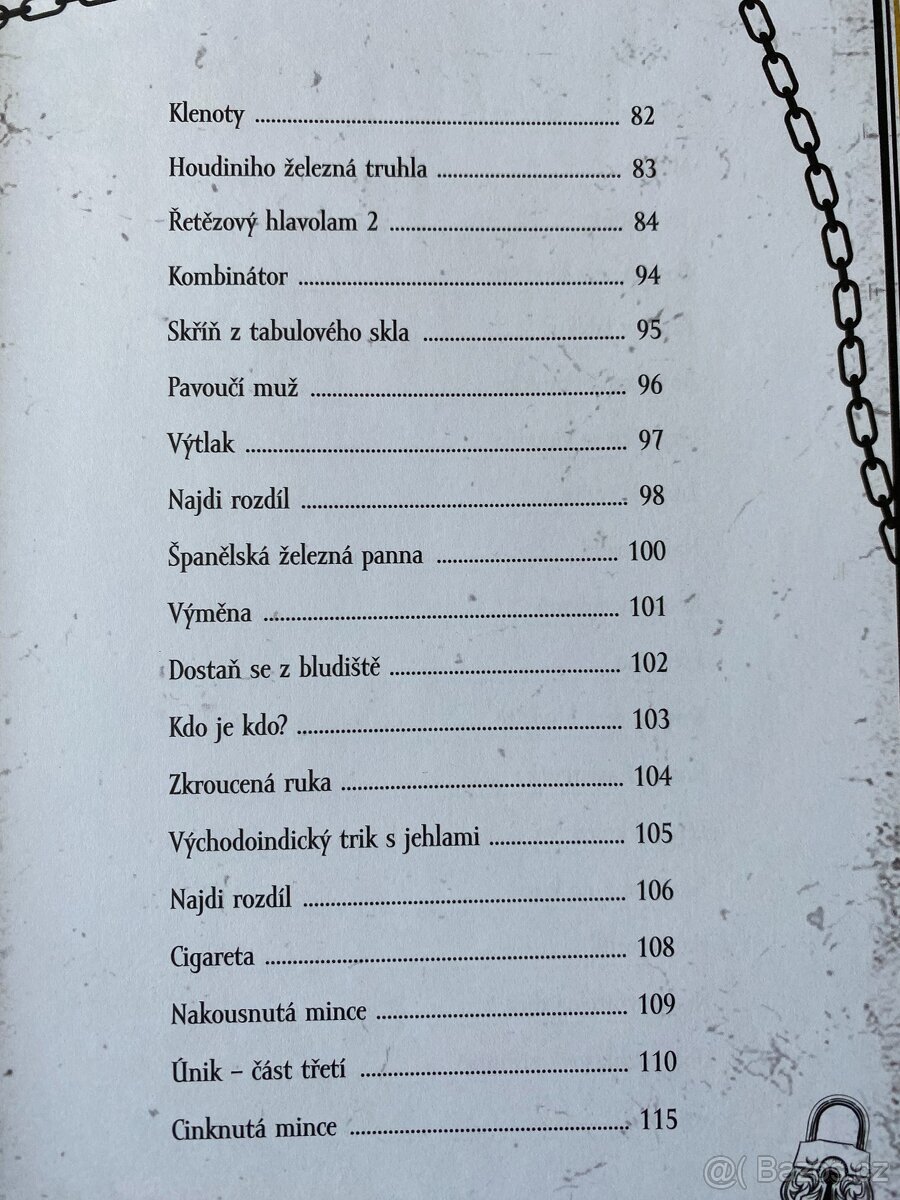 Nová kniha Houdiniho kouzelnické hlavolamy - 14