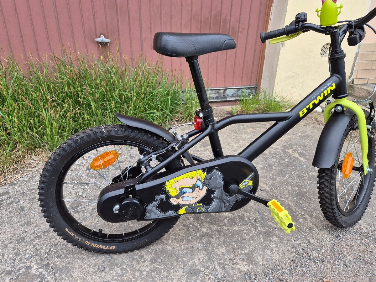 Dětské kolo BTWIN 16", 4- 6 let Dark Hero - 14