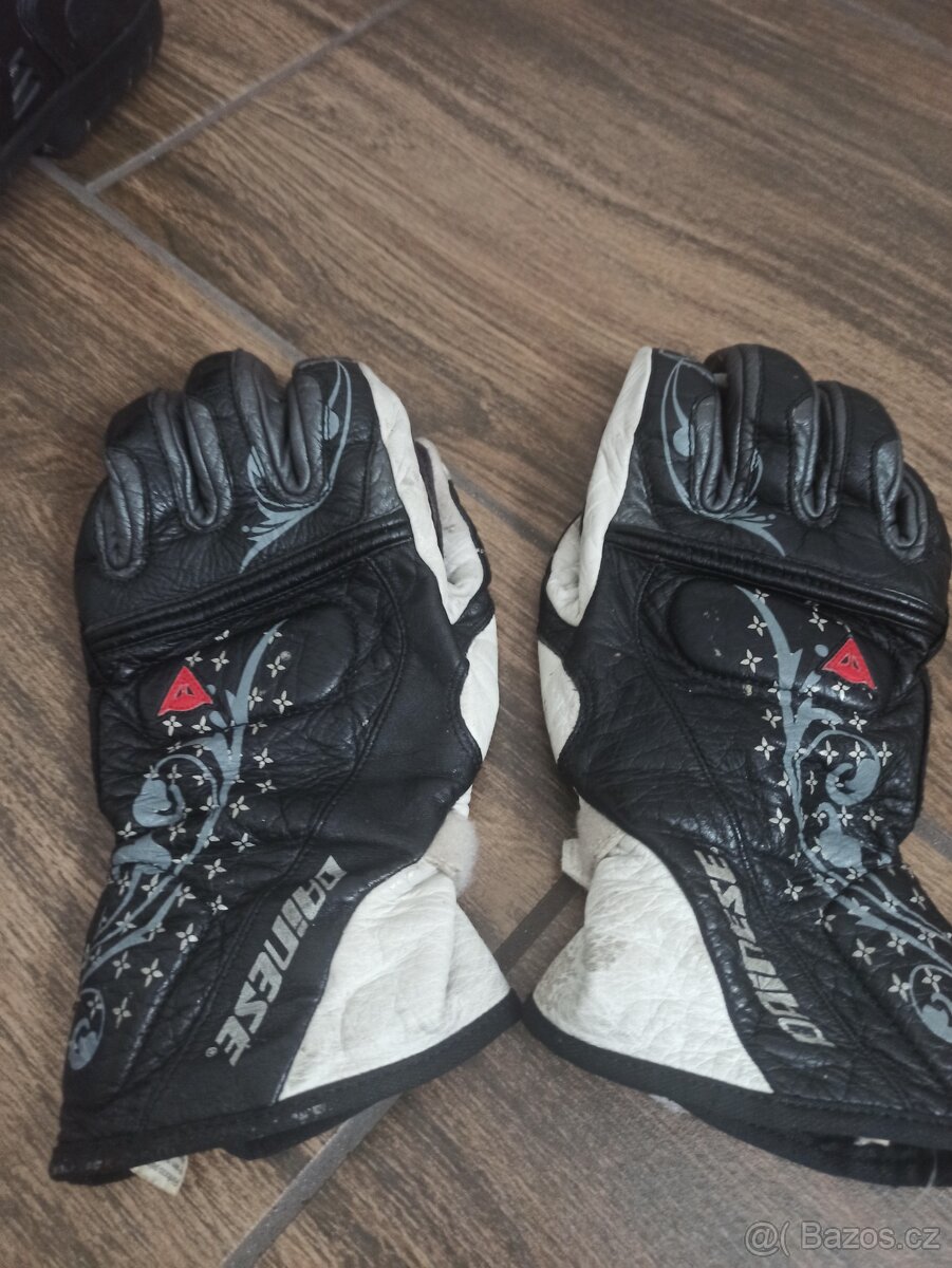 Dámská kožená dvoudílná kombinéza PSI+ doplňky - 14